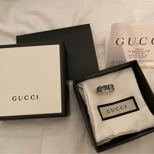 gucci double g ring size 13